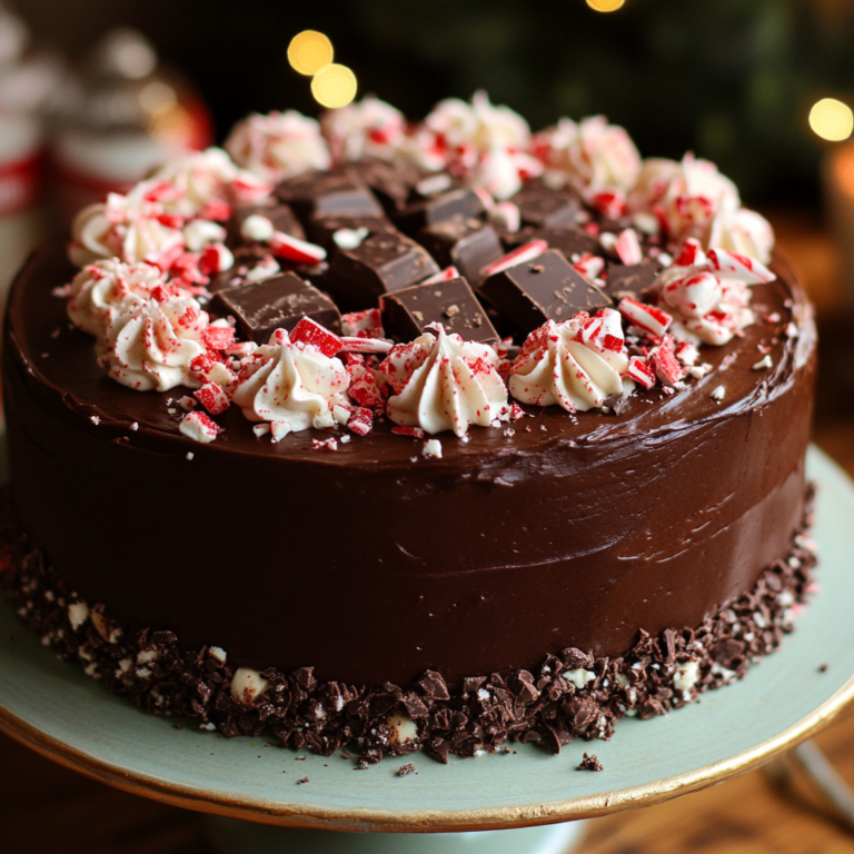 Decadent Chocolate Peppermint Cake Recipe: A Festive Delight