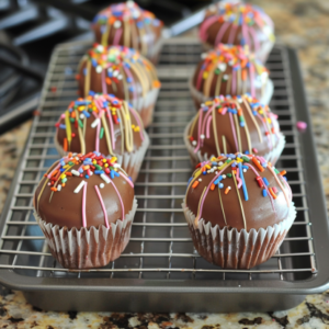 Bake dome-topped cupcakes