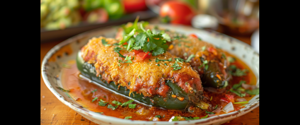 Soft and Crispy Chile Relleno