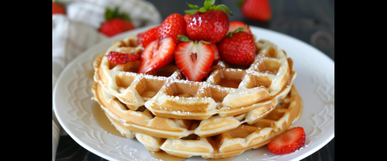 Strawberry Waffles