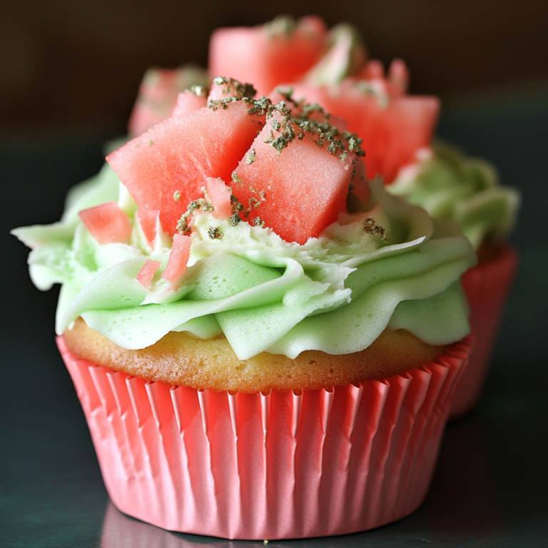 Delicious Watermelon Cupcakes Recipe – Perfect Summer Treat