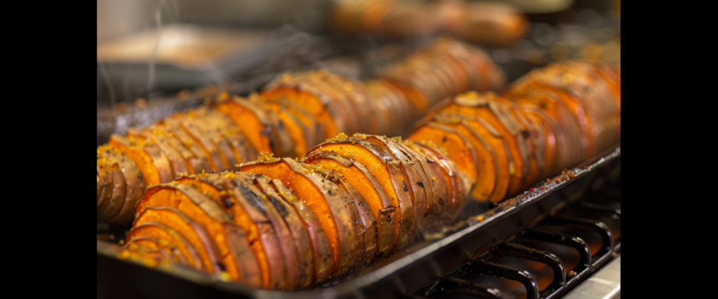 Hasselback Sweet Potatoes