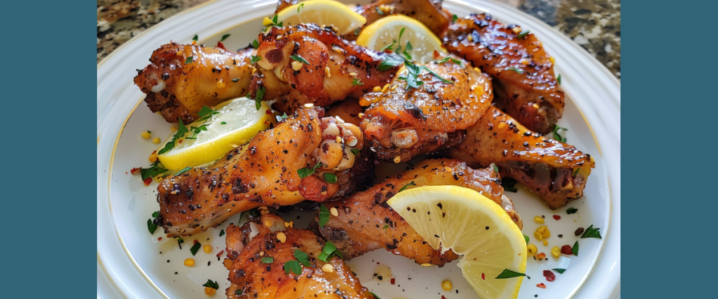 Hot Lemon Pepper Wings