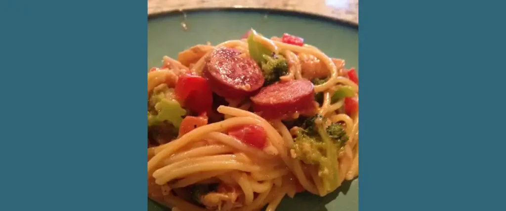 Cajun Shrimp and Sausage Pasta